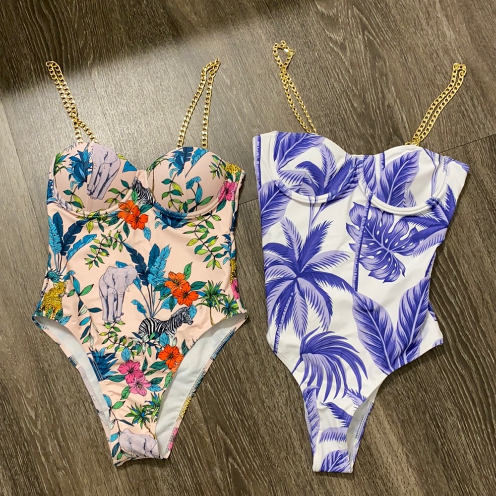Shein one piece bathing suit bundle